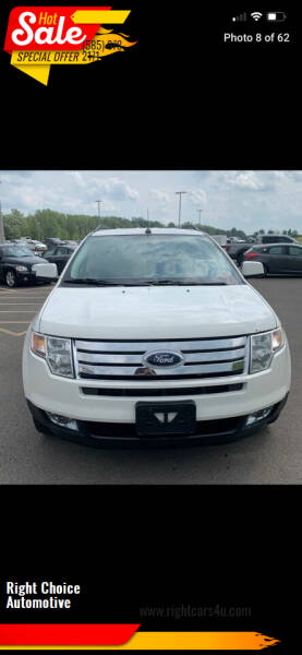 2009 Ford Edge for sale at Right Choice Automotive in Rochester NY