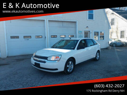 2005 Chevrolet Malibu Maxx for sale at E & K Automotive in Derry NH