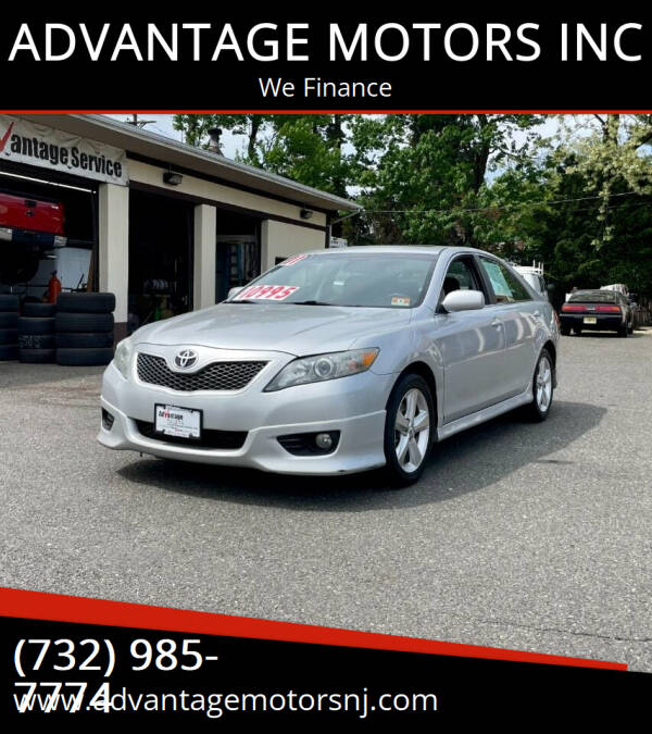 2011 Toyota Camry for sale at ADVANTAGE MOTORS INC in Edison NJ