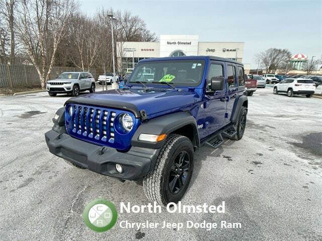 2020 Jeep Wrangler Unlimited for sale at North Olmsted Chrysler Jeep Dodge Ram in North Olmsted OH