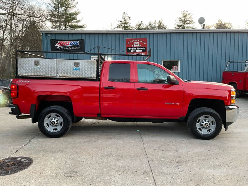 2016 Chevrolet Silverado 2500HD for sale at Upton Truck and Auto in Upton MA