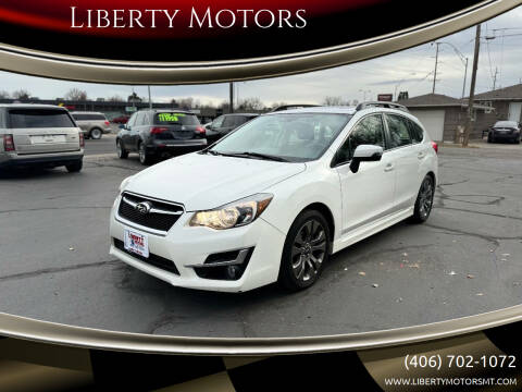 2015 Subaru Impreza for sale at Liberty Motors in Billings MT