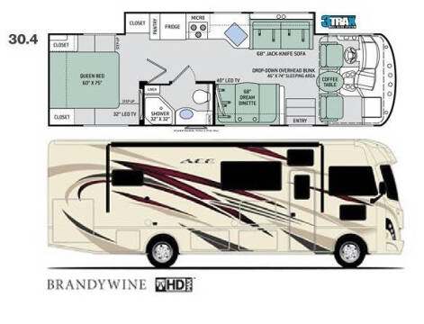 2018 Thor Motor Coach Ace 30.4