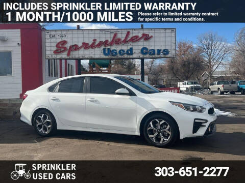 2020 Kia Forte for sale at Sprinkler Used Cars in Longmont CO