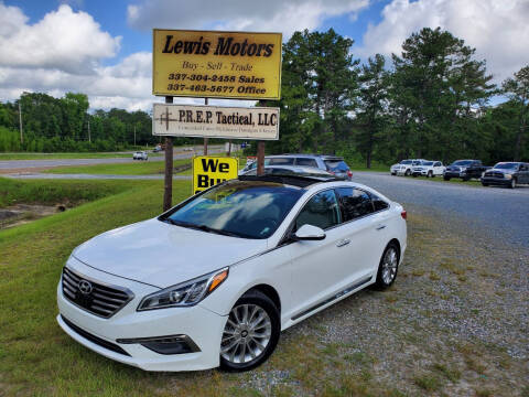 2015 Hyundai Sonata for sale at Lewis Motors LLC in Deridder LA