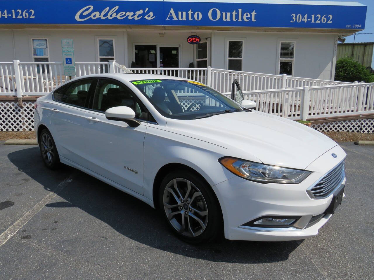 2017 Ford Fusion Hybrid for sale at Colbert's Auto Outlet in Hickory, NC