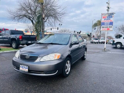 2008 Toyota Corolla for sale at My Car Plus Center Inc in Modesto CA