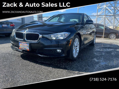 2016 BMW 3 Series for sale at Zack & Auto Sales LLC in Staten Island NY