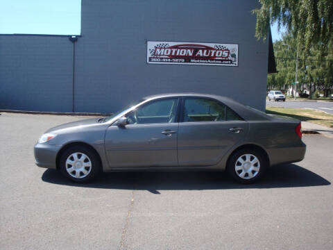 2002 Toyota Camry for sale at Motion Autos in Longview WA