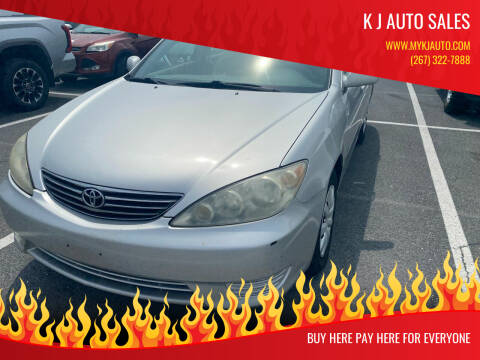 2004 Toyota Camry for sale at K J AUTO SALES in Philadelphia PA