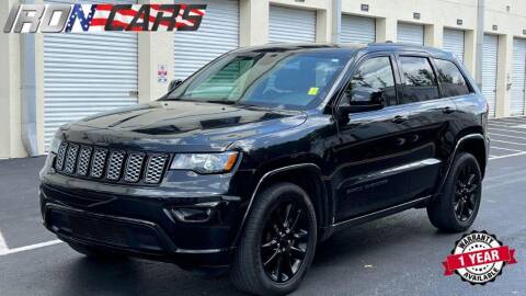 2018 Jeep Grand Cherokee for sale at IRON CARS in Hollywood FL
