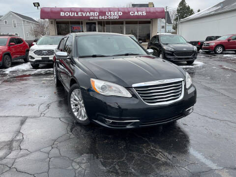 2012 Chrysler 200 for sale at Boulevard Used Cars in Grand Haven MI