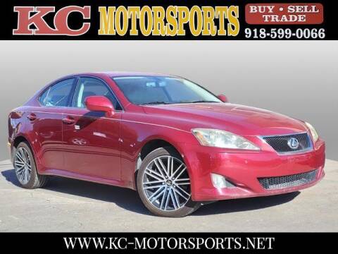 2008 Lexus IS 250 for sale at KC MOTORSPORTS in Tulsa OK
