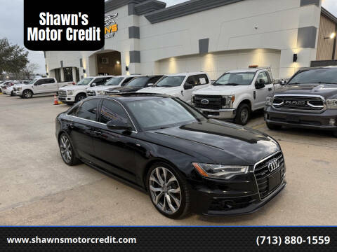 2014 Audi A6 for sale at Shawn's Motor Credit in Houston TX