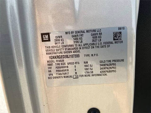 2011 Chevrolet Traverse LT