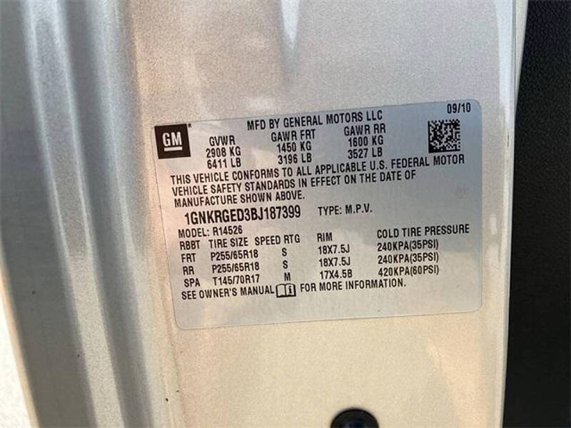 2011 Chevrolet Traverse LT