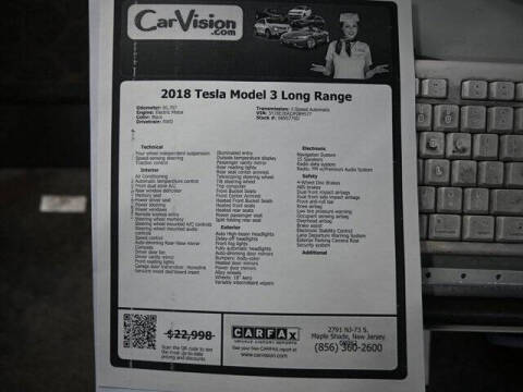 2018 Tesla Model 3 Long Range