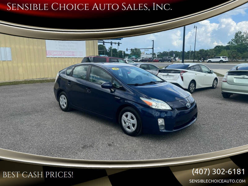 2010 Toyota Prius for sale at Sensible Choice Auto Sales, Inc. in Longwood FL