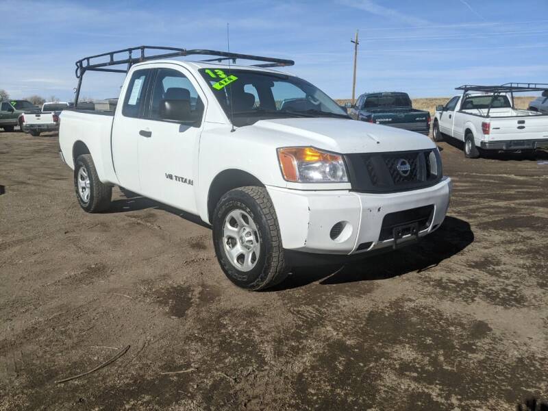 2013 Nissan Titan for sale at HORSEPOWER AUTO BROKERS in Fort Collins CO