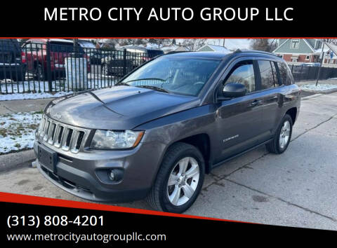 2016 Jeep Compass for sale at METRO CITY AUTO GROUP LLC in Lincoln Park MI