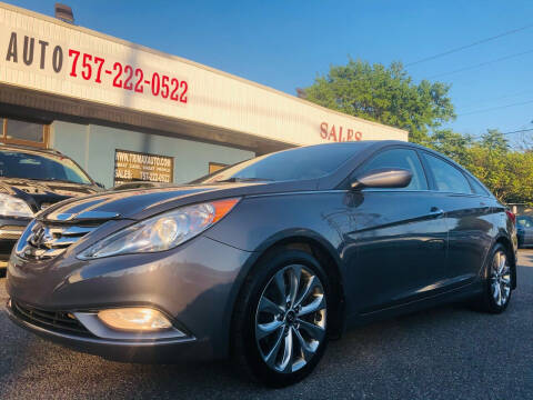 2012 Hyundai Sonata for sale at Trimax Auto Group in Norfolk VA