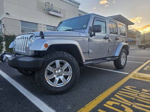 2017 Jeep Wrangler Unlimited for sale at TM AUTO WHOLESALERS LLC in Chesapeake VA