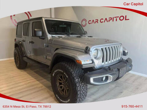 2020 Jeep Wrangler Unlimited for sale at Car Capitol in El Paso TX