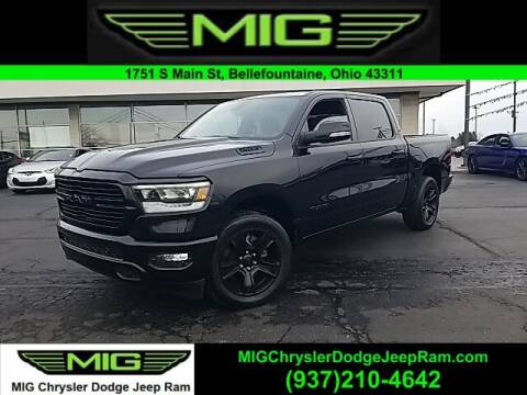 2021 RAM 1500 for sale at MIG Chrysler Dodge Jeep Ram in Bellefontaine OH