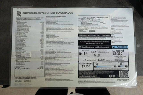 2022 Rolls-Royce Black Badge Ghost