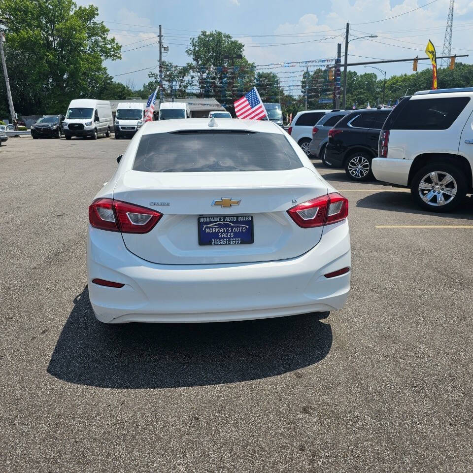 2018 Chevrolet Cruze for sale at Norman's Auto Sales in Cleveland, OH