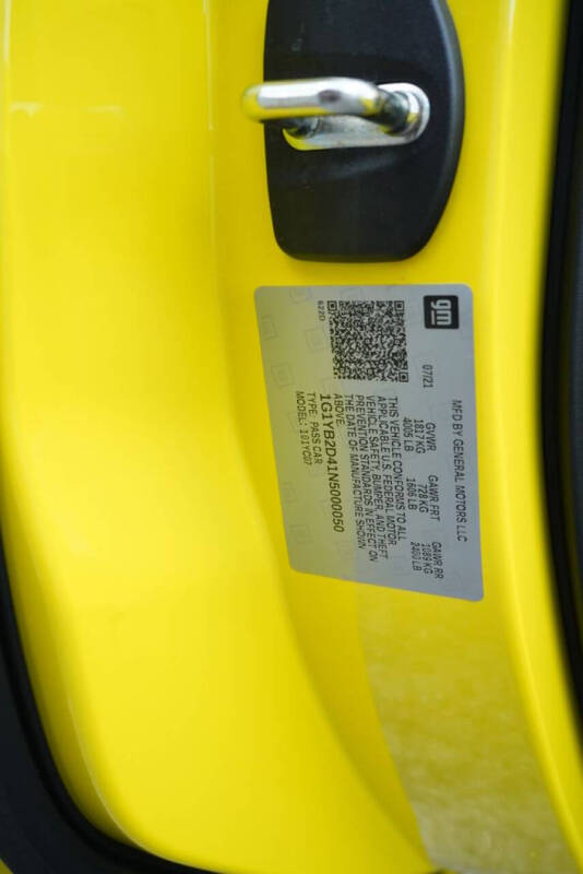 2022 Chevrolet Corvette Stingray