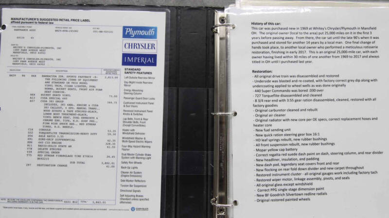 1969 Plymouth Barracuda