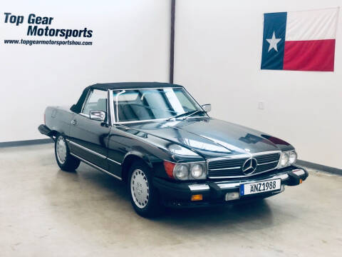 1988 Mercedes-Benz 560-Class for sale at Top Gear Motorsports LLC in Houston TX