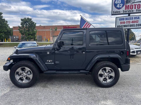2017 Jeep Wrangler Sahara