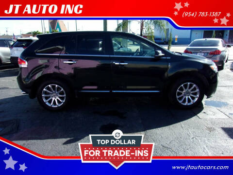 2014 Lincoln MKX for sale at JT AUTO INC in Oakland Park FL