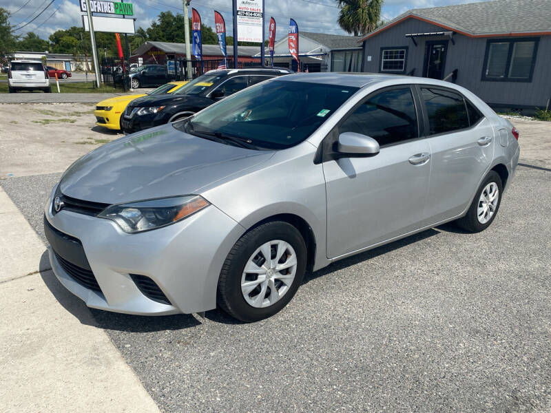 2015 Toyota Corolla for sale at AUTOBAHN MOTORSPORTS INC in Orlando FL