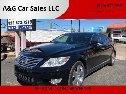 2011 Lexus LS 460 for sale at A&G Car Sales  LLC in Tucson AZ