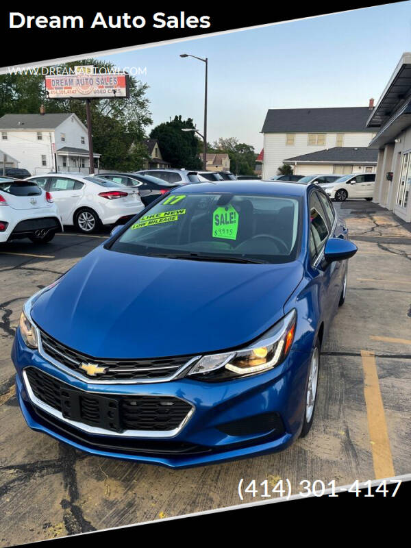 2017 Chevrolet Cruze for sale at Dream Auto Sales in South Milwaukee WI