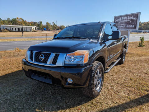 2013 Nissan Titan for sale at LEGEND AUTO BROKERS in Pelzer SC