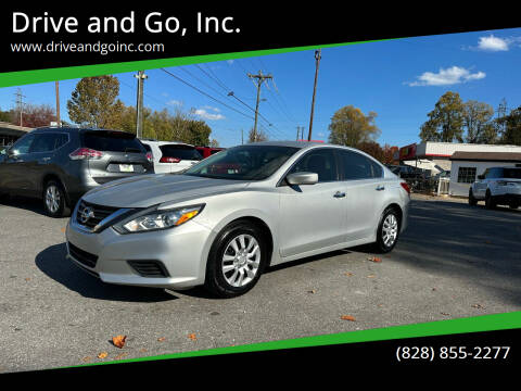 2016 Nissan Altima for sale at Drive and Go, Inc. in Hickory NC
