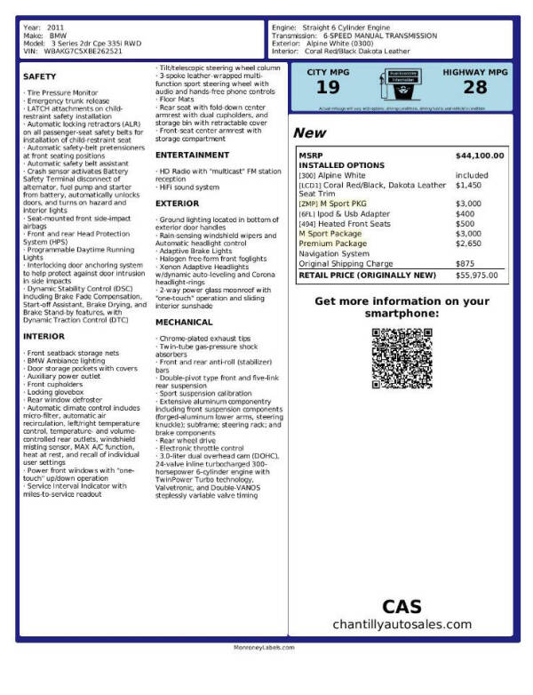 2011 BMW 3 Series 335i