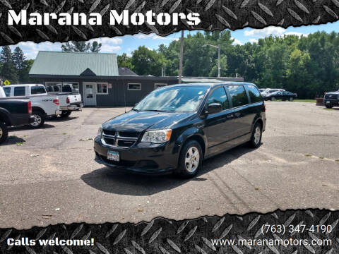 2012 Dodge Grand Caravan for sale at Marana Motors in Princeton MN