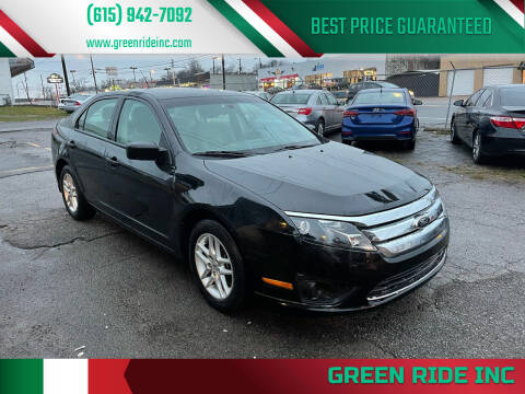 2012 Ford Fusion for sale at Green Ride Inc in Nashville TN