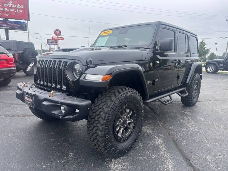 2021 Jeep Wrangler Unlimited for sale at BILL'S AUTO SALES in Manitowoc WI