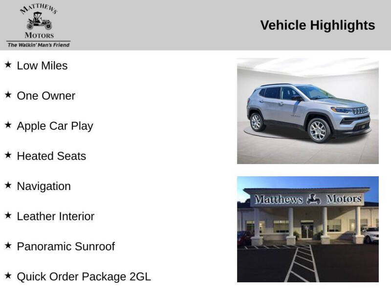 2022 Jeep Compass Latitude Lux