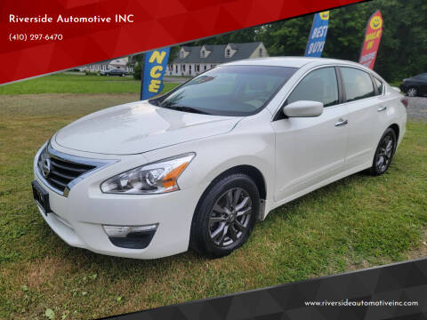 2015 Nissan Altima for sale at Riverside Automotive INC in Aberdeen MD