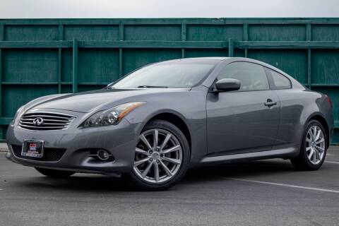 2013 Infiniti G37 Coupe for sale at Southern Auto Finance in Bellflower CA