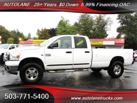 2007 Dodge Ram 3500 for sale at AUTOLANE in Portland OR