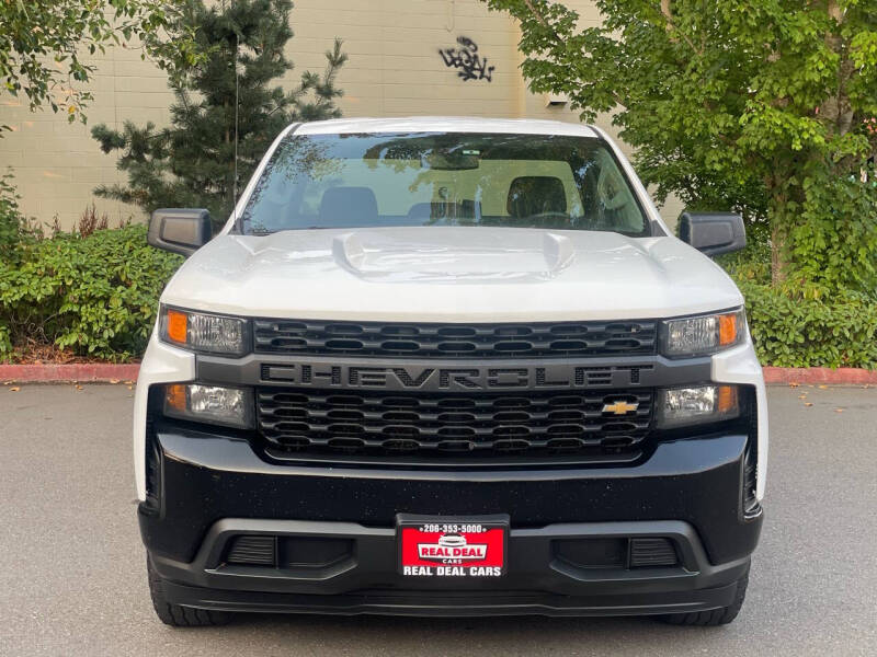 Used 2019 Chevrolet Silverado 1500 Work Truck with VIN 3GCNWAEHXKG210113 for sale in Everett, WA