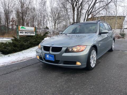 2007 BMW 3 Series for sale at MD Motors LLC in Williston VT